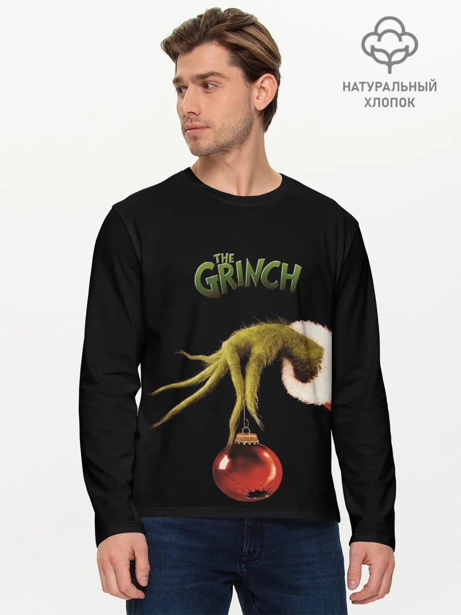 Мужской лонгслив базовый / Похититель рождества