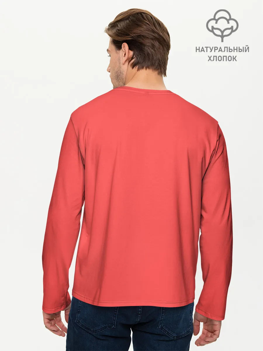 Мужской лонгслив базовый / Mr. Grinch