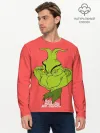 Мужской лонгслив базовый / Mr. Grinch