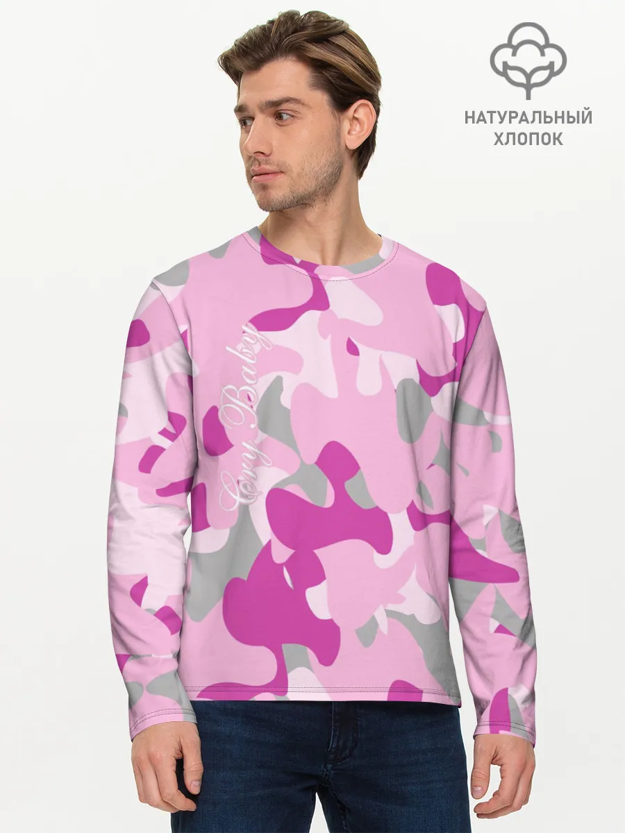 Мужской лонгслив базовый / Lil PEEP Cry baby