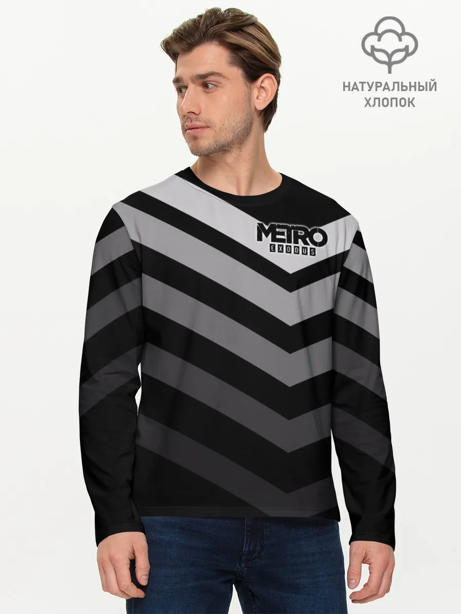 Мужской лонгслив базовый / Metro Exodus