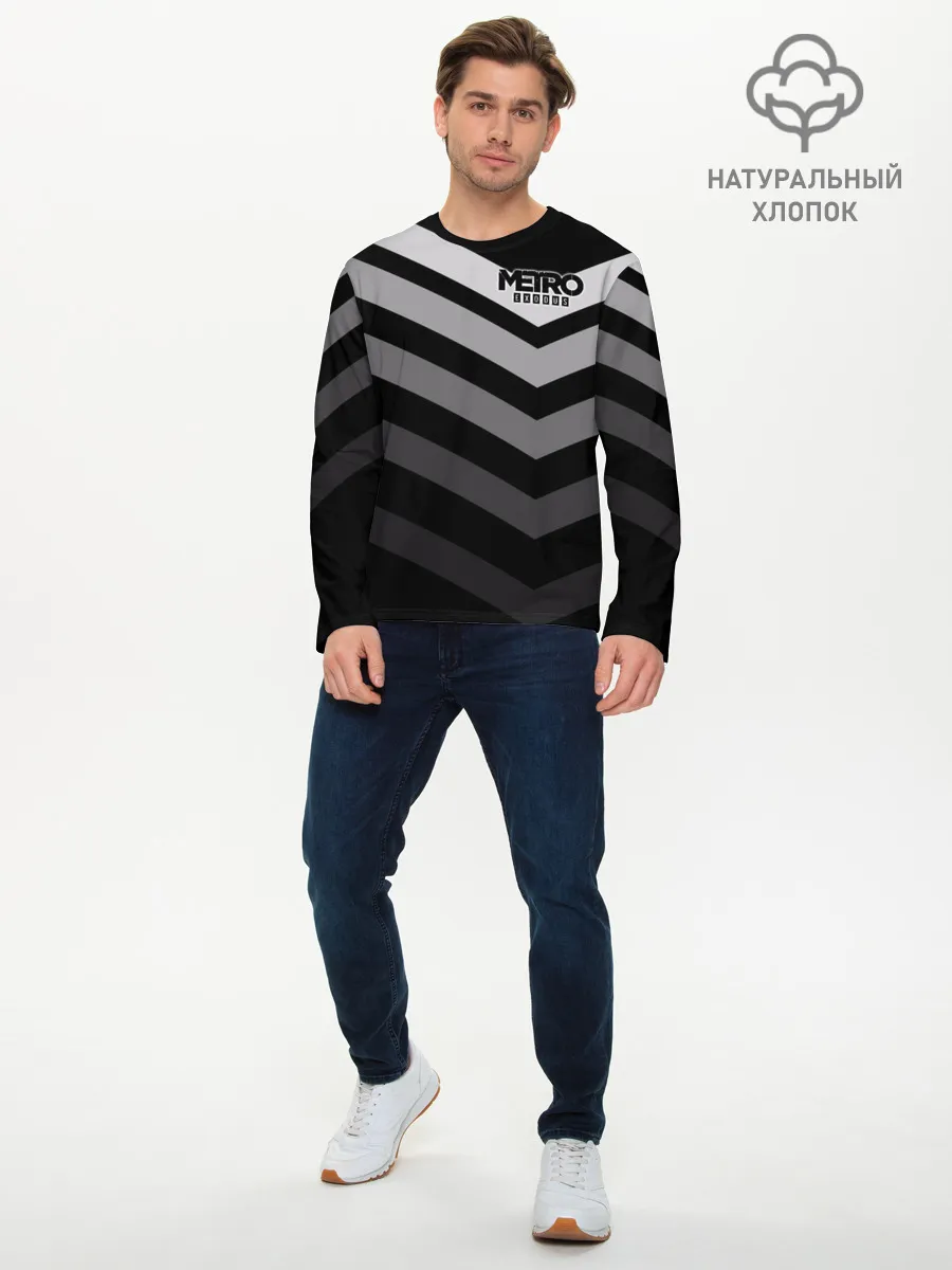 Мужской лонгслив базовый / Metro Exodus