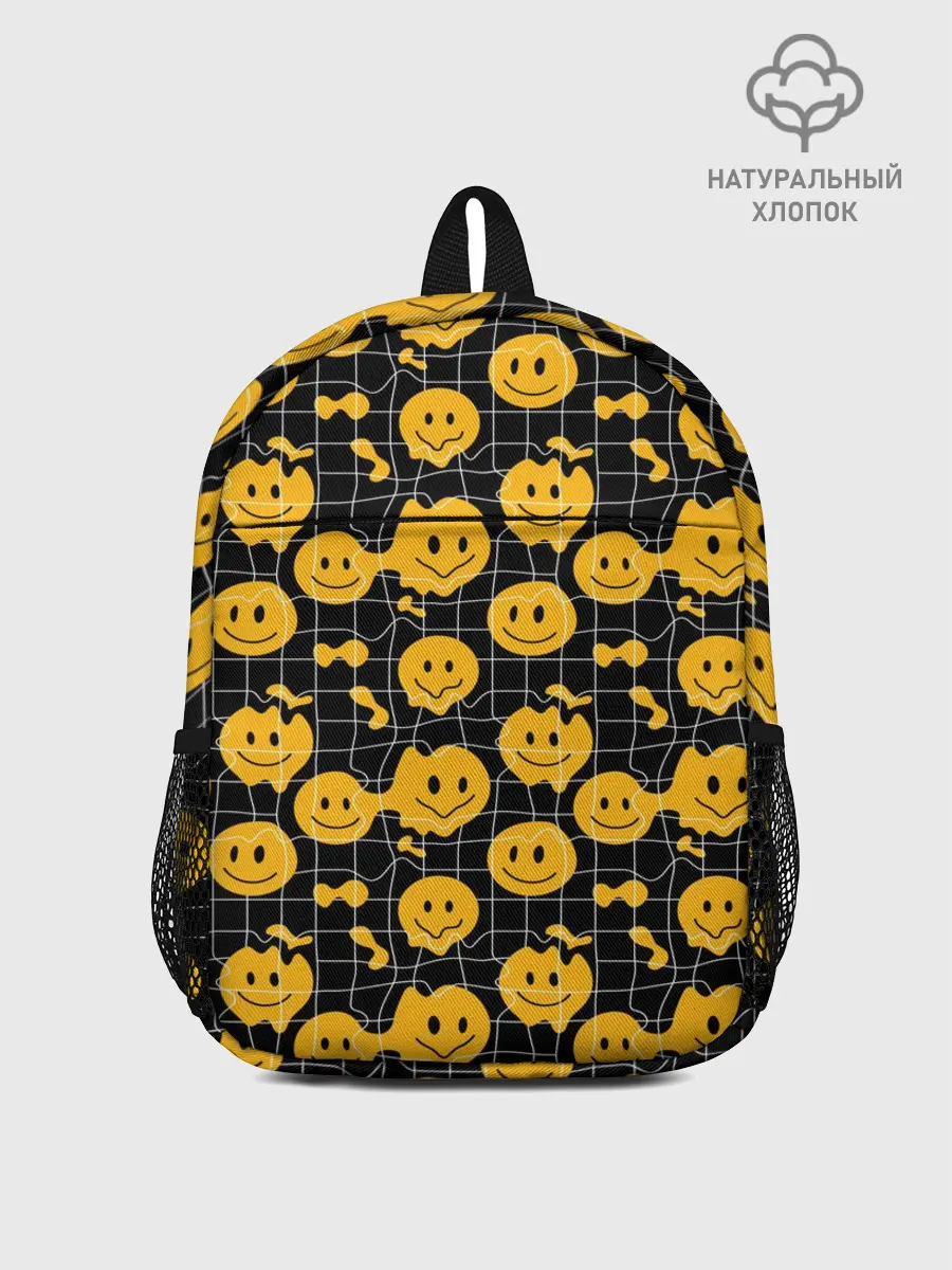 Рюкзак детский / Психоделические смайлы