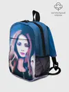 Рюкзак детский / Девушка с большими глазами