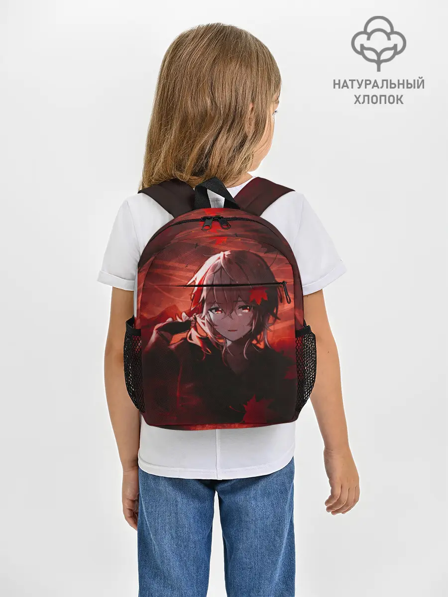 Рюкзак детский / Кадзуха в кленовых листьях