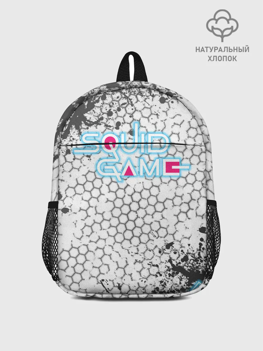 Рюкзак детский / Игра в кальмара Неон