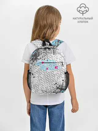 Рюкзак детский / Игра в кальмара Неон