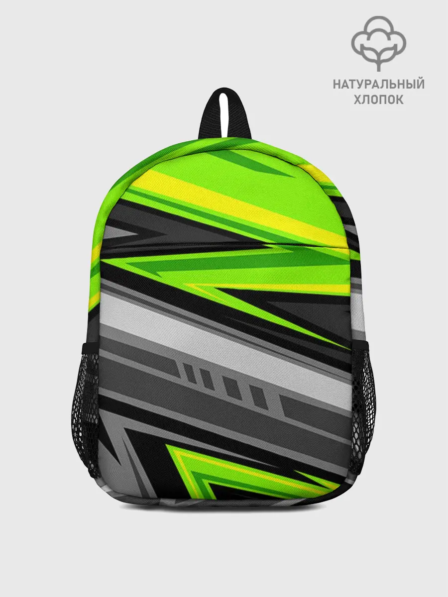 Рюкзак детский / Зеленые линии