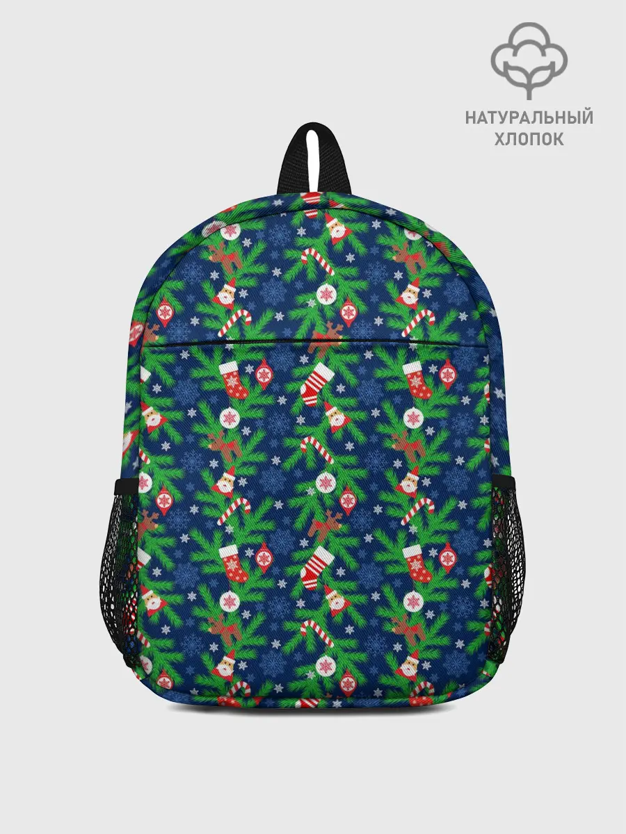 Рюкзак детский / Новогодние Игрушки на Ёлке