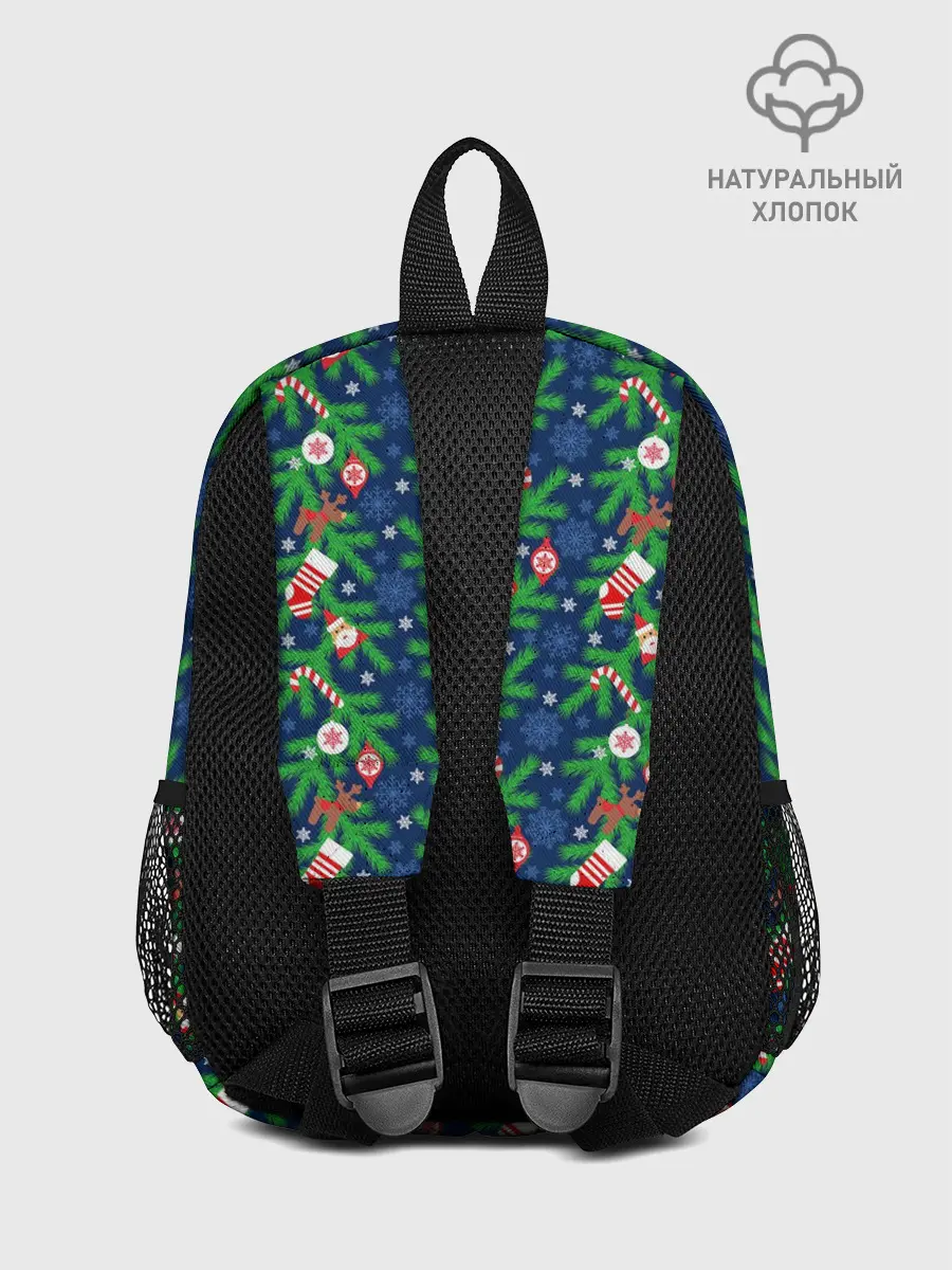 Рюкзак детский / Новогодние Игрушки на Ёлке