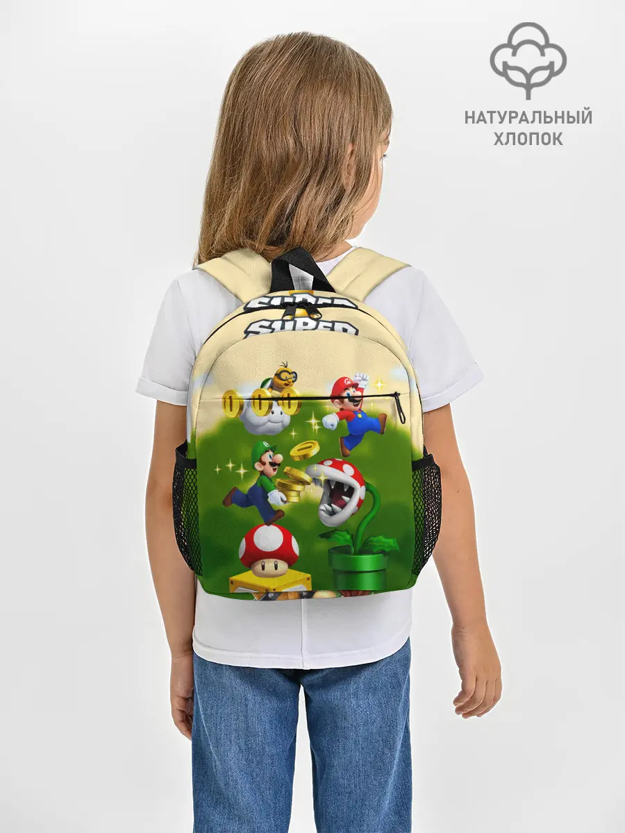 Рюкзак детский / Mario Coins