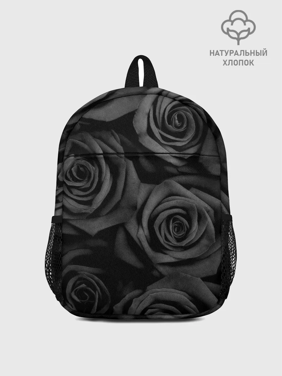 Рюкзак детский / Черные розы