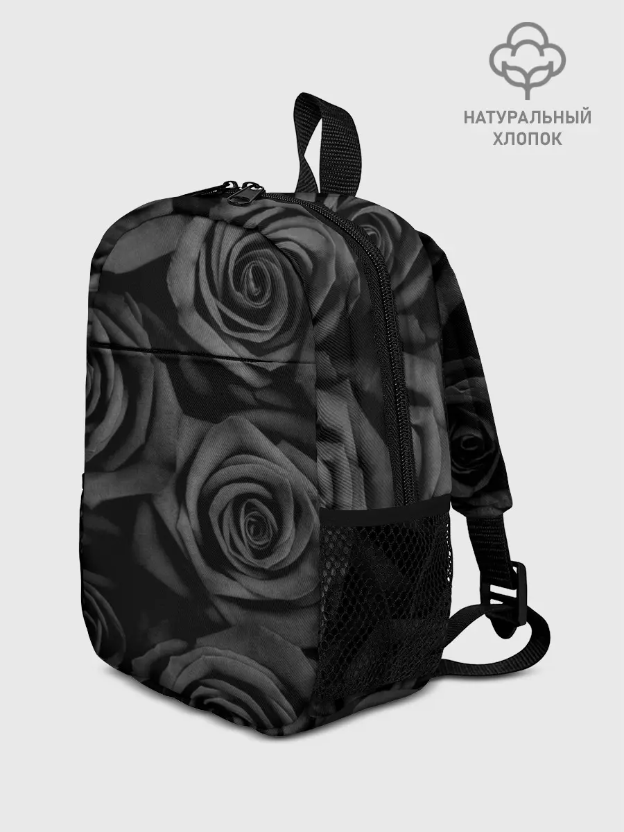 Рюкзак детский / Черные розы