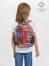 Рюкзак детский / Абстракция из полос