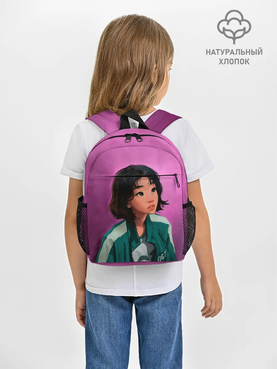 Рюкзак детский / 067 игра в кальмара