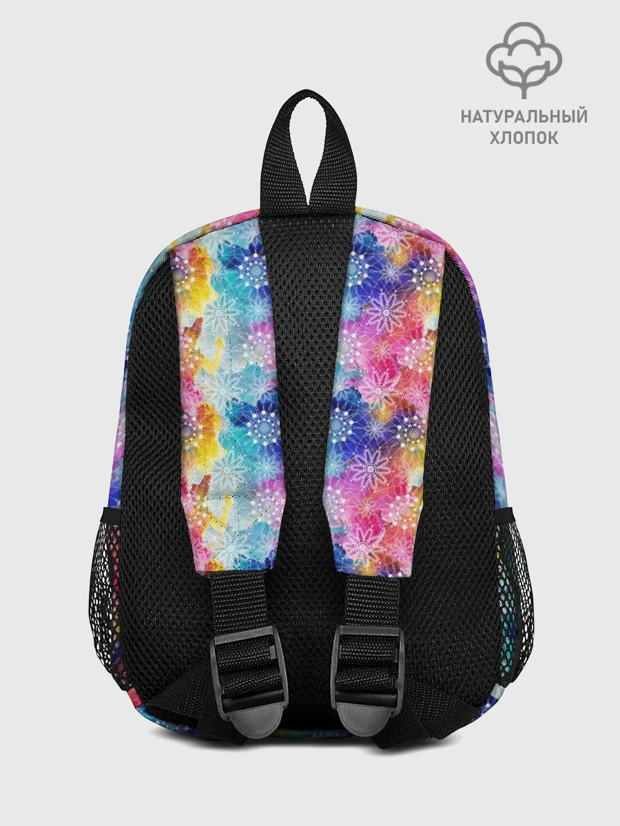 Рюкзак детский / Радужные Снежные Узоры