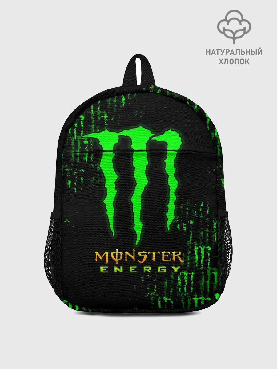 Рюкзак детский / MONSTER ENERGY NEON | МОНСТЕР НЕОН