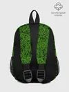Рюкзак детский / зелёный паттерн