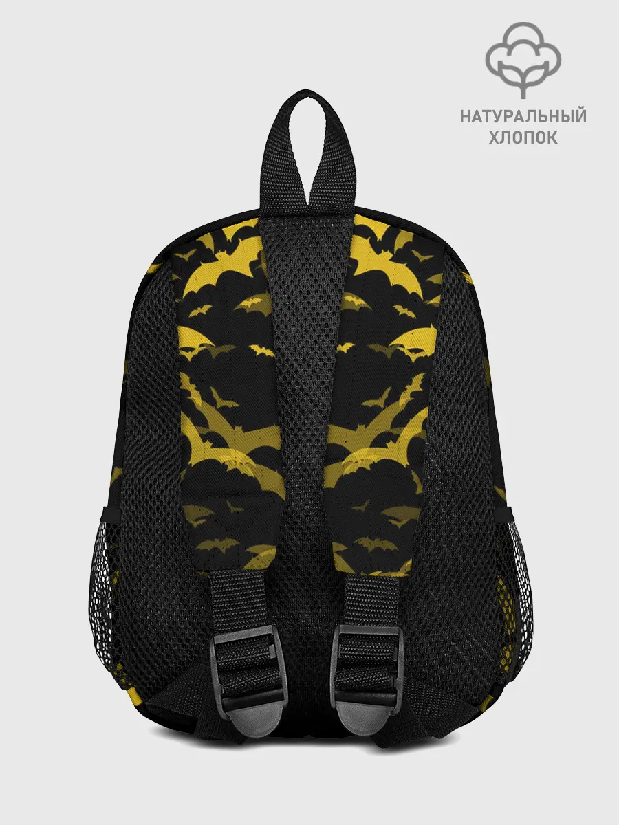 Рюкзак детский / КОТ НА КЛАДБИЩЕ | ХЕЛЛОУИН