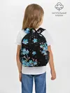 Рюкзак детский / Букет голубых цветов