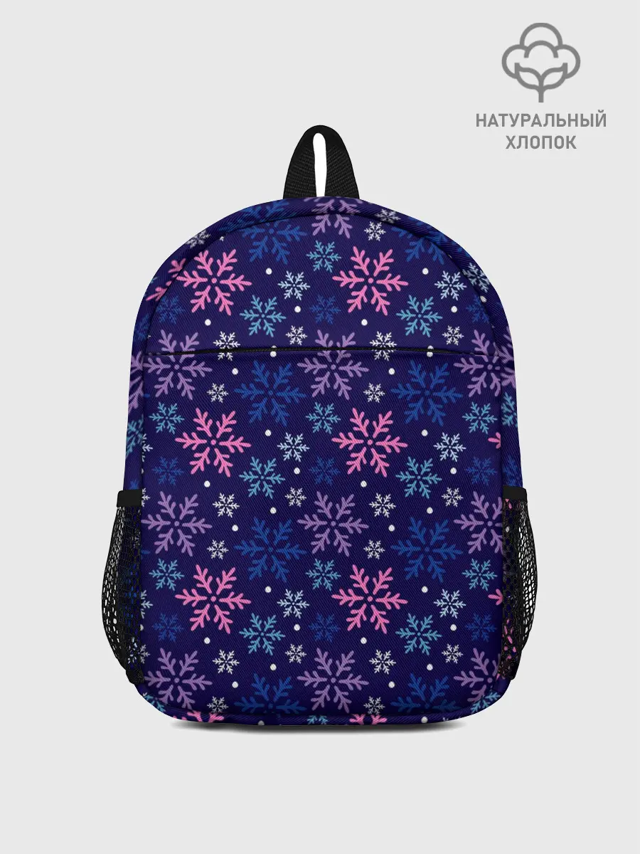 Рюкзак детский / Ночные Снежинки