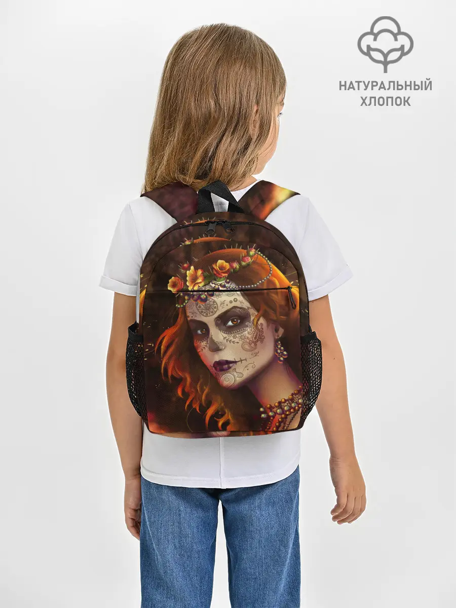Рюкзак детский / Рыжая Ведьма с розами