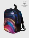 Рюкзак детский / Цветные неоновые волны