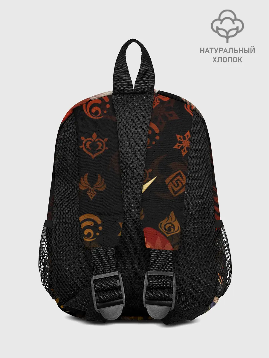 Рюкзак детский / Genshin Impact: Беннет, Чжун Ли, Кадзуха