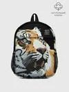 Рюкзак детский / Тигр перед атакой