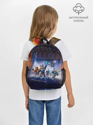 Рюкзак детский / MINECRAFT АРМИЯ КРИПЕРОВ