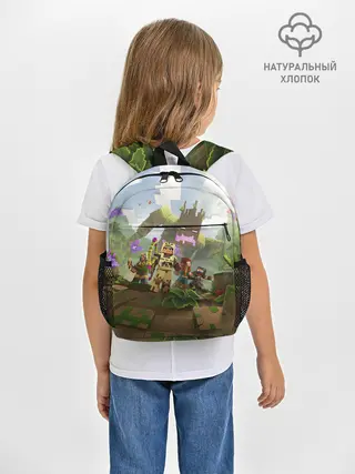 Рюкзак детский / МАЙНКРАФТ ГЕРОИ ПРОТИВ ЗЛА