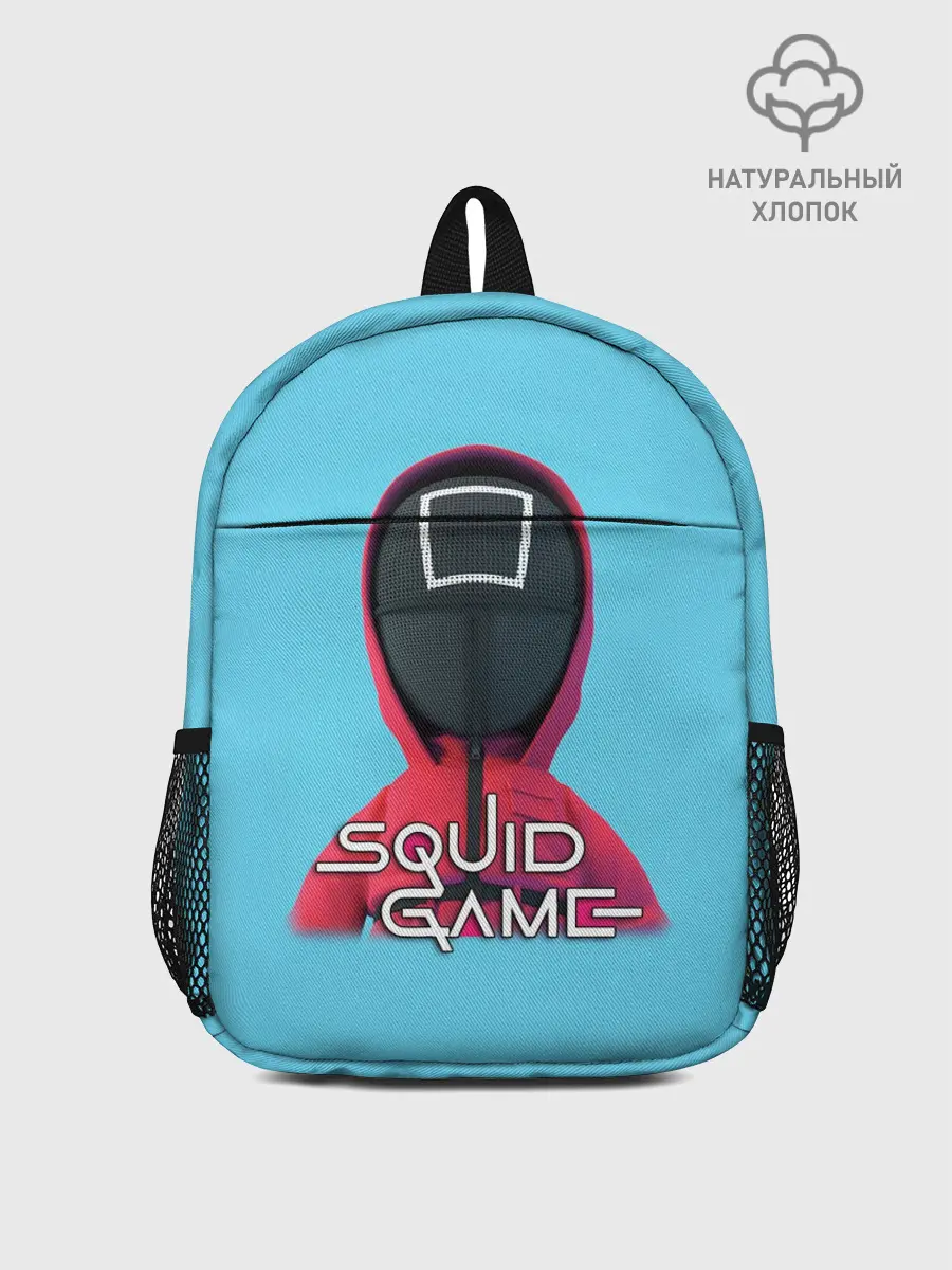 Рюкзак детский / Squid game квадрат - Игра в кальмара