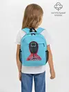 Рюкзак детский / Squid game квадрат - Игра в кальмара