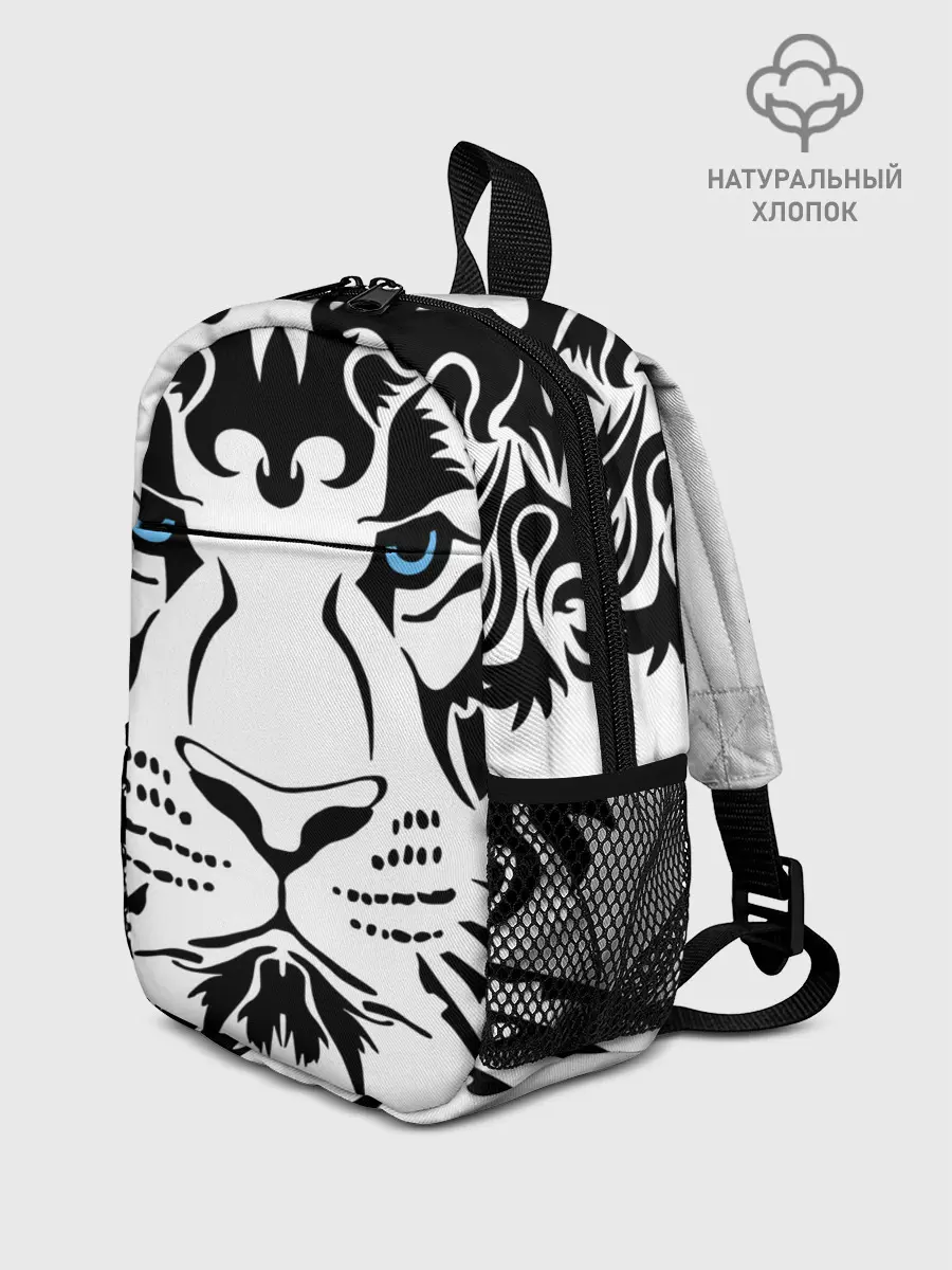 Рюкзак детский / Водяной голубоглазый тигр