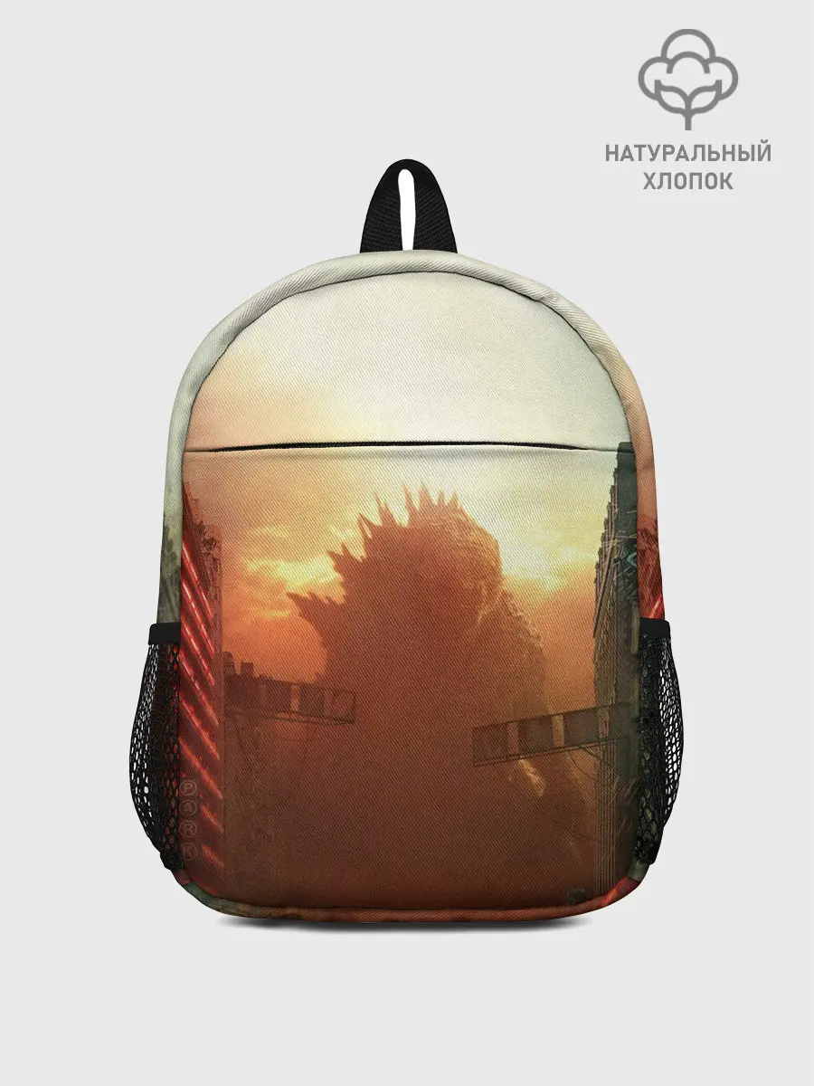 Рюкзак детский / ГОДЗИЛЛА РАЗРУШАЕТ ГОРОД