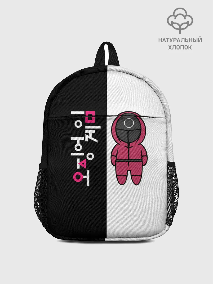 Рюкзак детский / ЛОГОТИП И ОХРАНА | ИГРА В КАЛЬМАРА