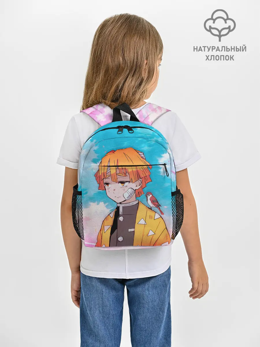 Рюкзак детский / КЛИНОК РАССЕКАЮЩИЙ ДЕМОНОВ, ЗЕНИТЦУ