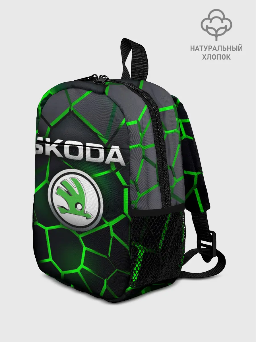 Рюкзак детский / Skoda 3D плиты с подсветкой