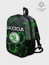 Рюкзак детский / Skoda 3D плиты с подсветкой