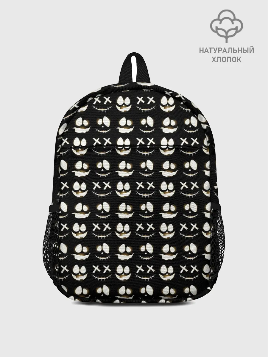 Рюкзак детский / Прикольные смайлы Хэллоуин 2 / Halloween 2