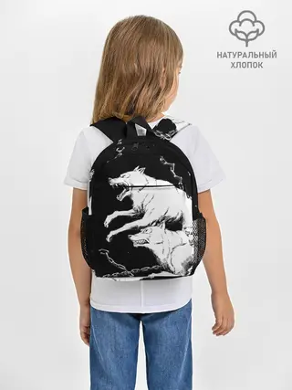 Рюкзак детский / Белые волки
