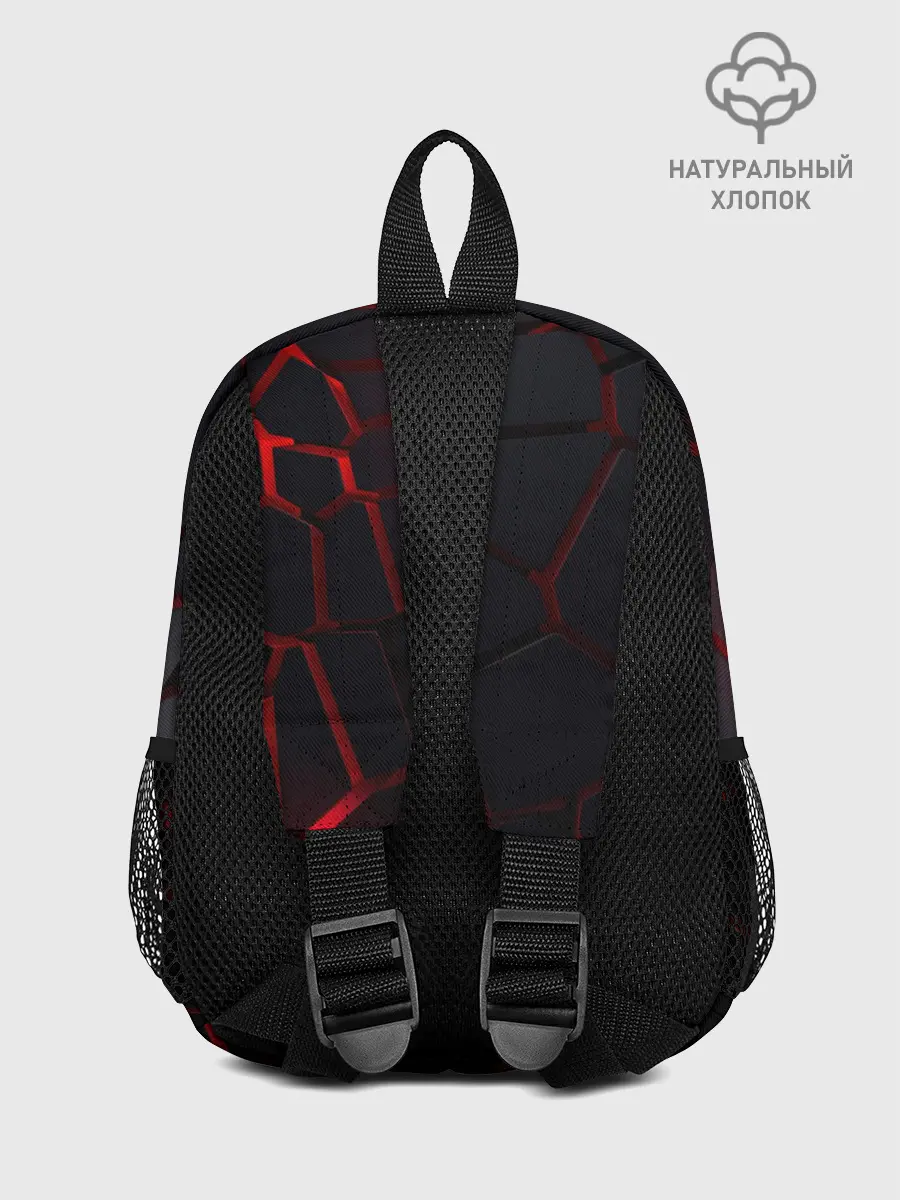 Рюкзак детский / Адские 3D плиты | 3Д геометрия плиты