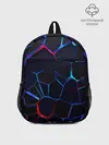 Рюкзак детский / Неоновые 3D плиты | Неоновые плиты