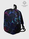 Рюкзак детский / Неоновые 3D плиты | Неоновые плиты