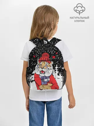 Рюкзак детский / Тигр в красном