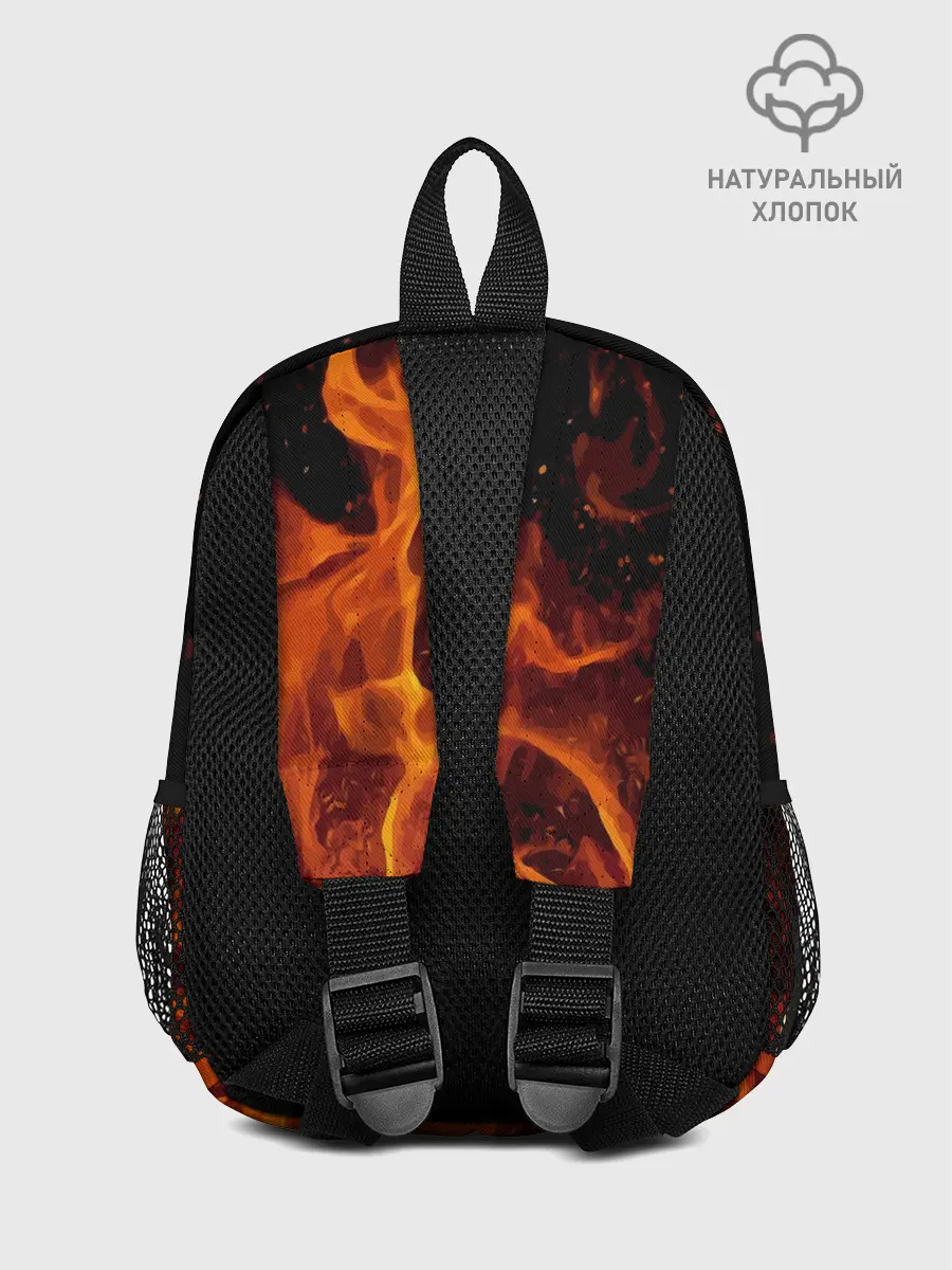 Рюкзак детский / ROBLOX FIRE | РОБЛОКС ОГОНЬ | ПОЖАРНЫЙ