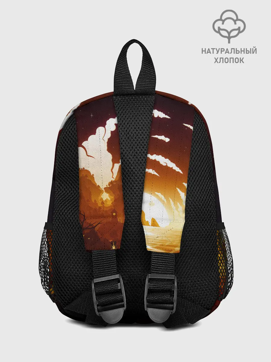 Рюкзак детский / Genshin Impact - Закат над Ли Юэ