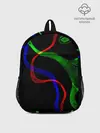 Рюкзак детский / Неоновый хаос 3D/Neon chaos 3D