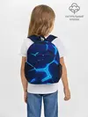 Рюкзак детский / 3D ПЛИТЫ | NEON STEEL | НЕОНОВЫЕ ПЛИТЫ