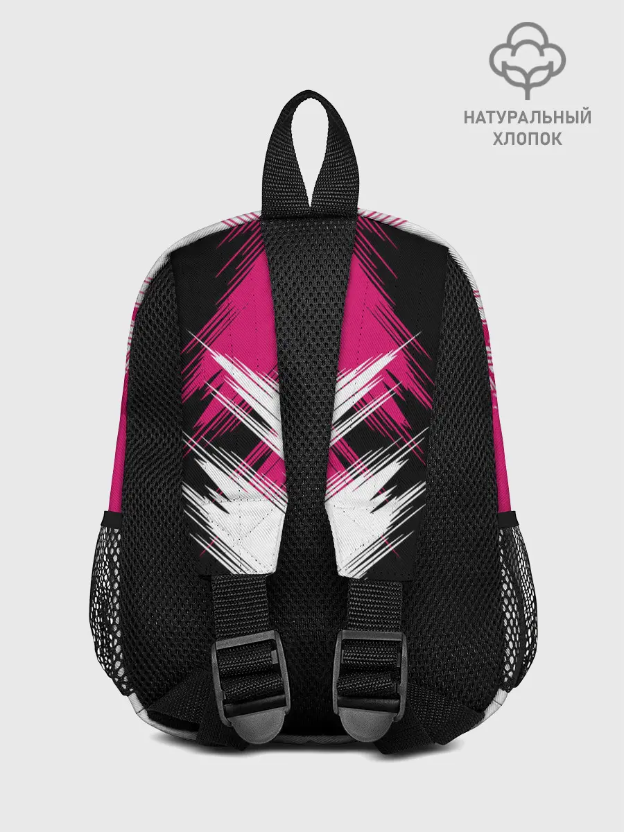 Рюкзак детский / Игра в кальмара | геометрические фигуры,